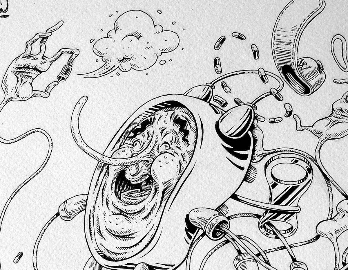 1200x930 Made In Detroit Cone The Weird - Detroit Sketch