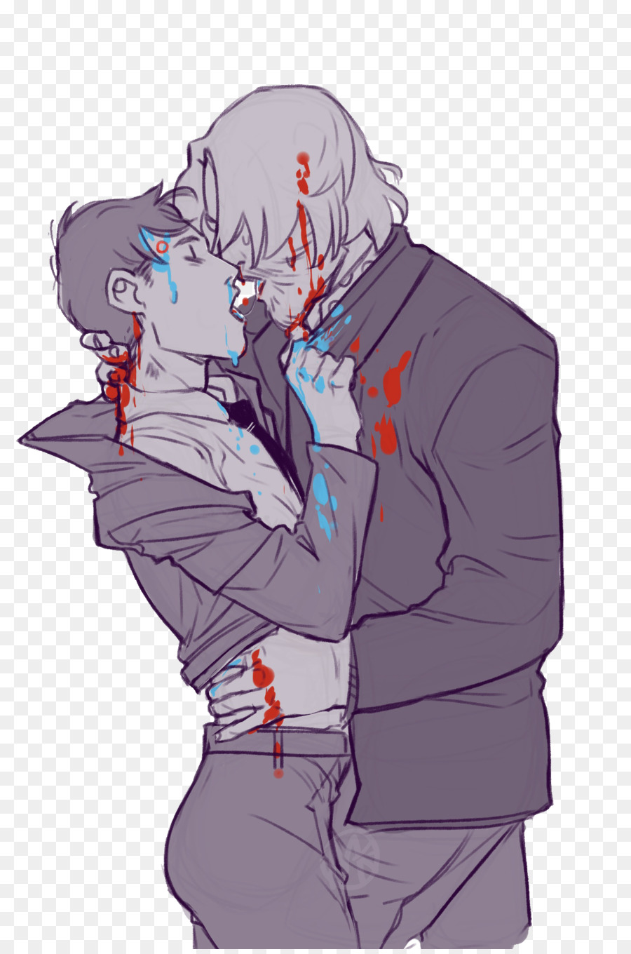 900x1360 Detroit Become Human Fan Art Drawing Image Photograph - Detroit Sketch