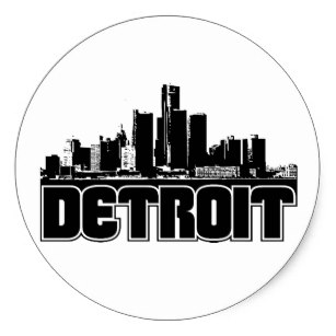 Detroit Skyline Sketch at PaintingValley.com | Explore collection of ...