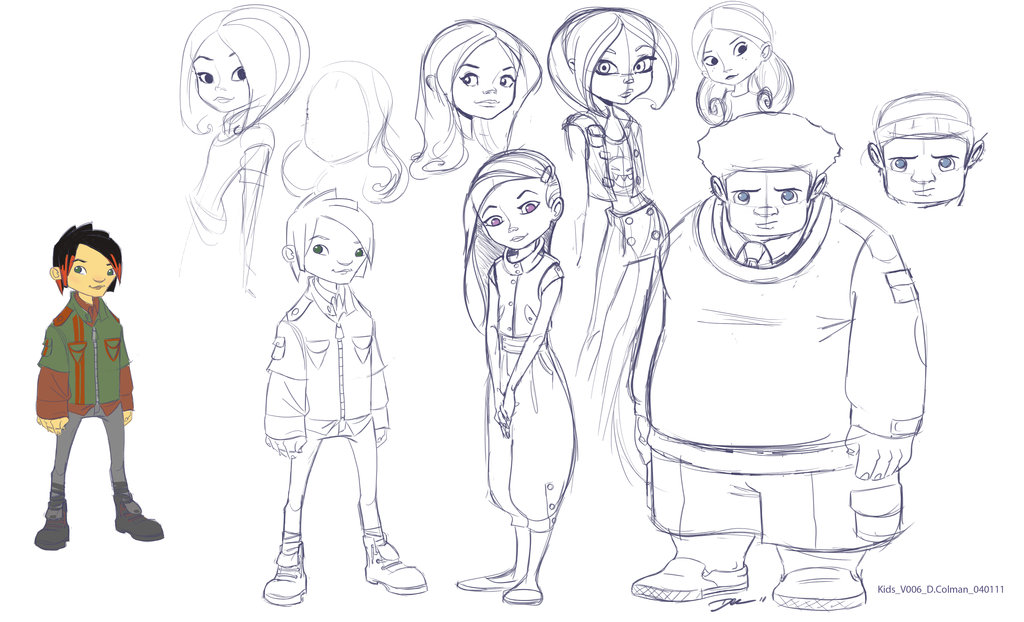 1024x622 Development Sketches By Davidsdoodles - Development Sketches