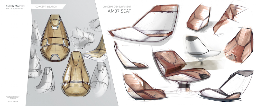 1000x412 Quintessence Am37 Seat Design Development Sketches Design Talks - Development Sketches