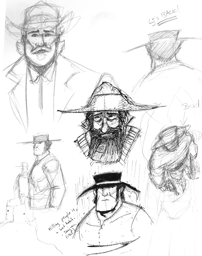 663x838 Sketch Fridays - Development Sketches
