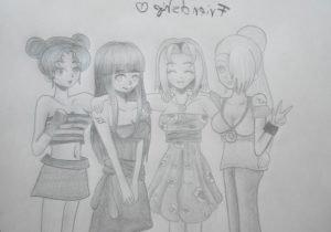 300x210 Friendship Sketch Images Pictures 99 Friendshipmyshojoheart On - Deviantart Sketch