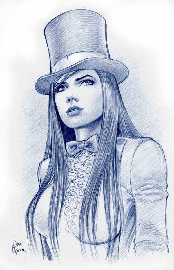 600x929 Zatanna Sketch By On @ Comic - Deviantart Sketch