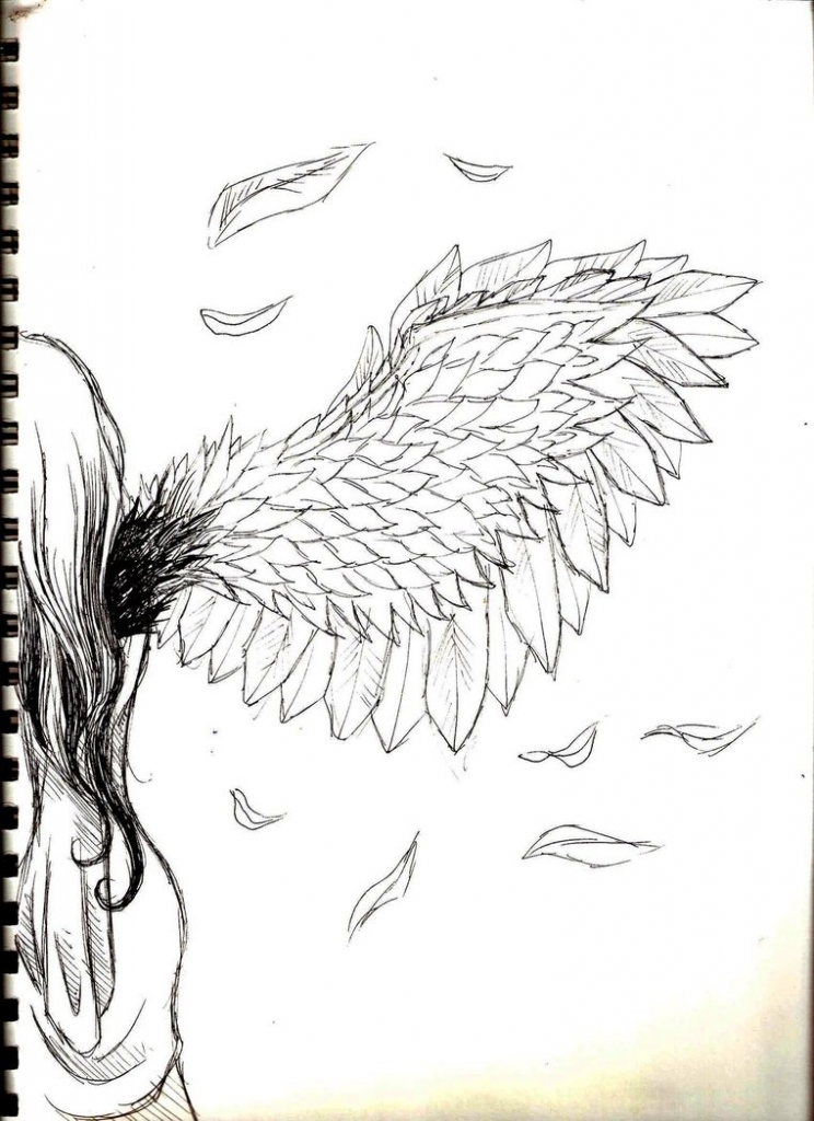 744x1024 Sketch Angel - Deviantart Sketch