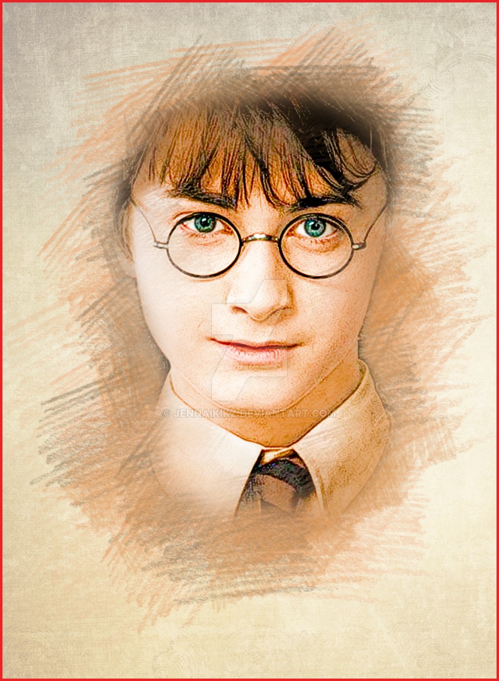 1024x1399 Color Pencil Sketch 11947 Harry Potter Colored Pencil Sketch Fan - Deviantart Sketch