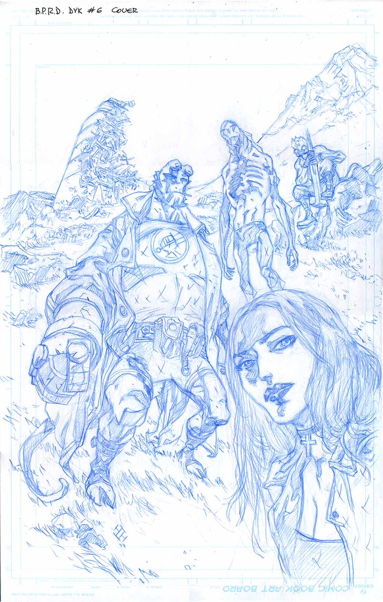 763x1200 Max Fiumara On Twitter Bprd The Devil You Know - Devil Sketch