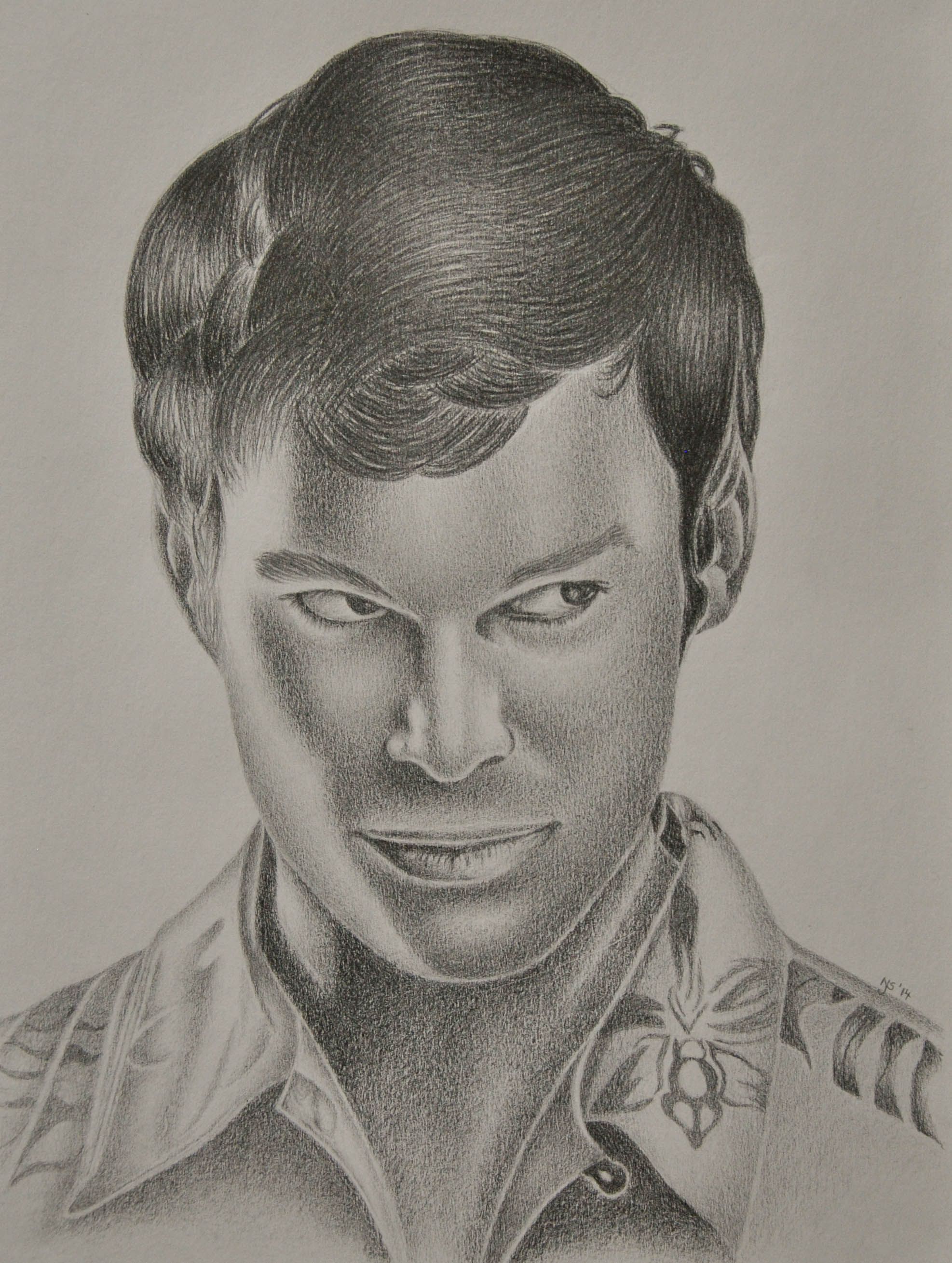 1974x2618 Graphite Sketch - Dexter Sketch