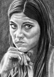212x300 Original Aceo Sketch Card Dexter Jennifer Carpenter Debra Ebay - Dexter Sketch