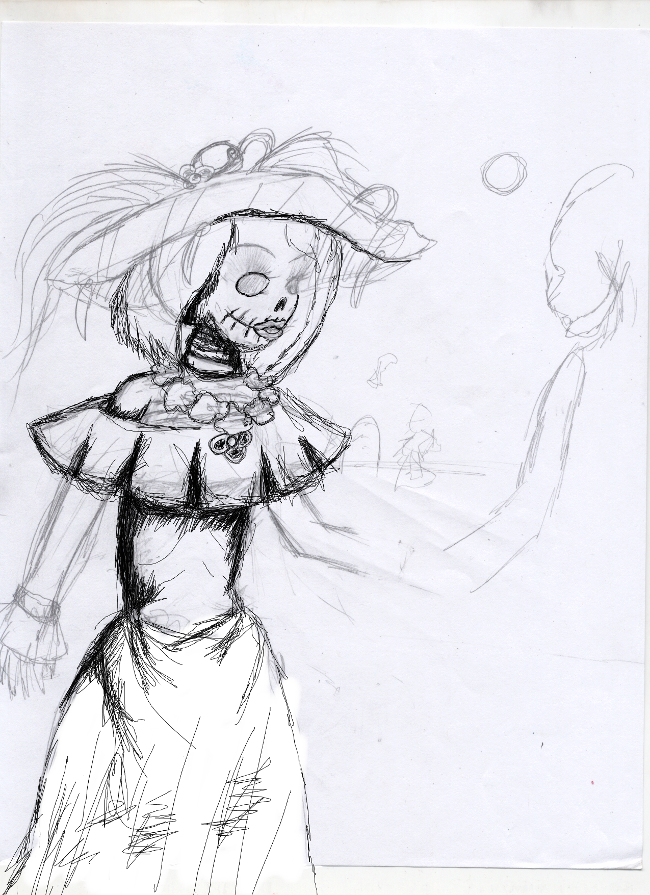 1275x1755 Dia De Los Muertos.. Sketches 2 Mikitymackmeerkat - Dia De Los Muertos Sketch