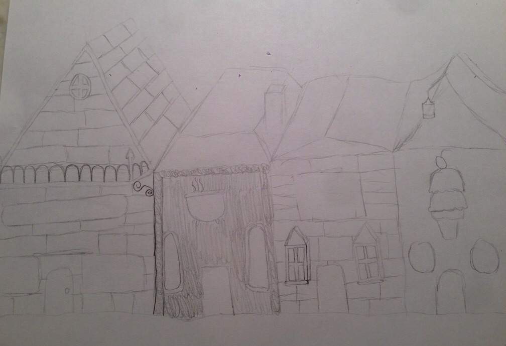 1008x689 Diagon Alley Drawing Harry Potter Amino - Diagon Alley Sketch