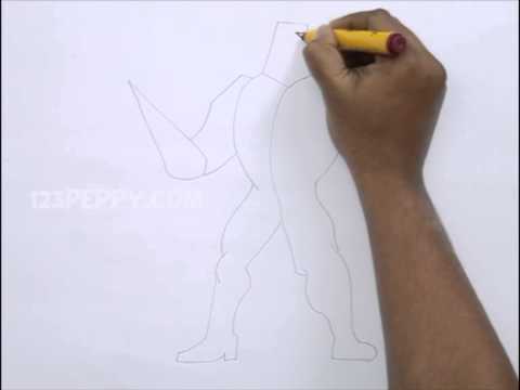 480x360 How To Draw A Diamondhead - Diamond Head Sketch
