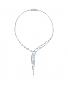 232x290 Pas De Deux Marquise Cut Diamond Necklace Boodles - Diamond Necklace Sketch