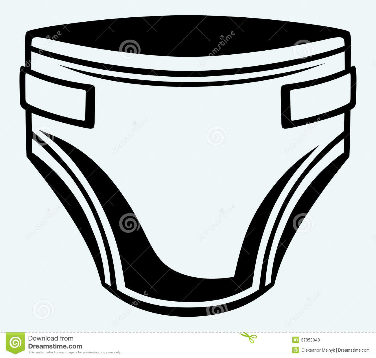 1300x1238 Diaper Clipart Black And White Amp Diaper Clip Art Black And White - Diaper Sketch