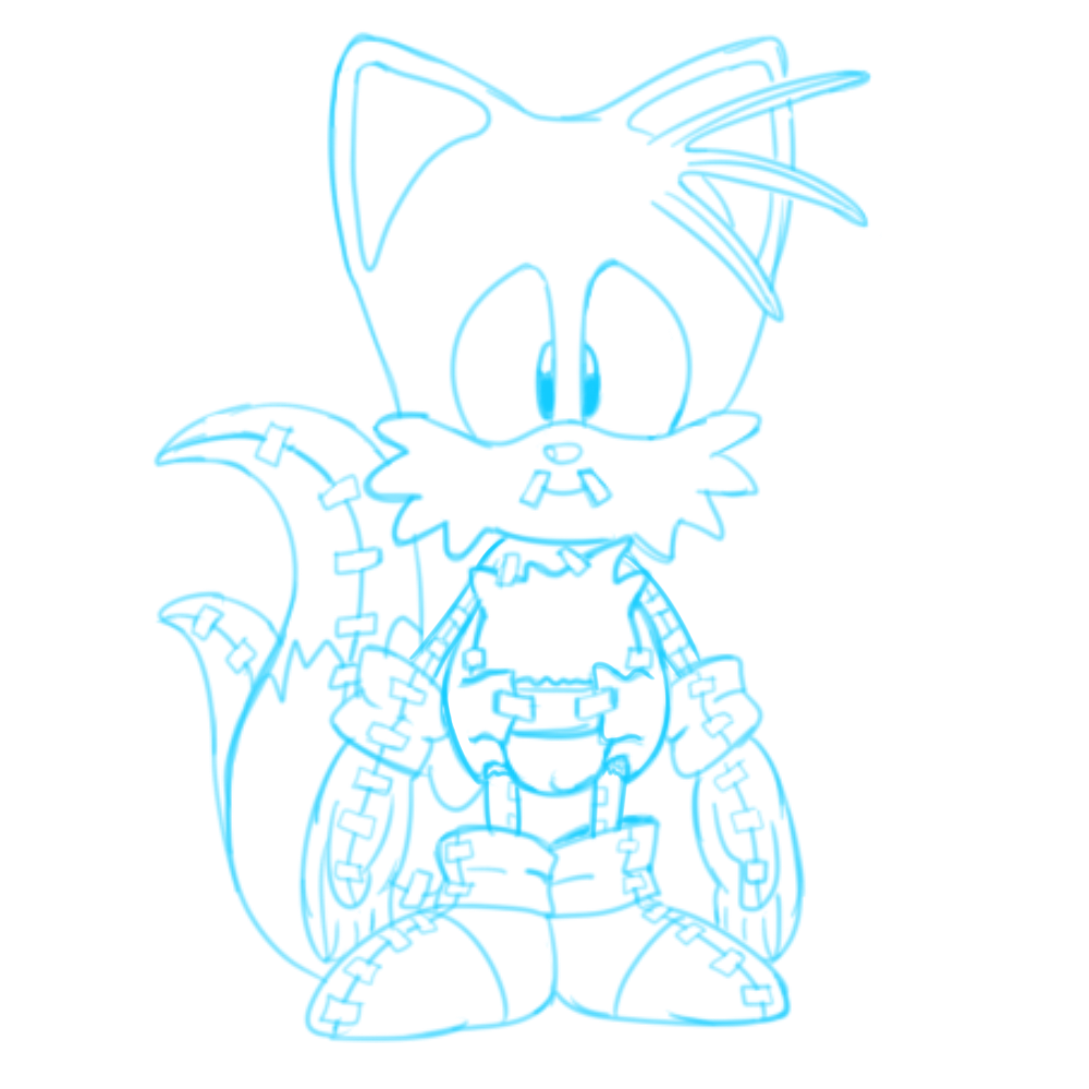 1000x1000 Diaper Tails Sketch By Kenn Kyubi - Diaper Sketch