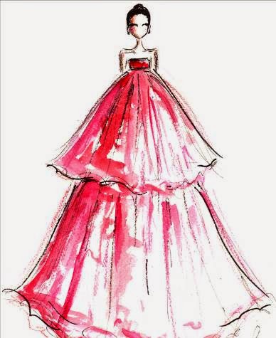 388x475 Diary Sketches From Grammy Award Night 2015 Fashion Blog By - Diary Sketches