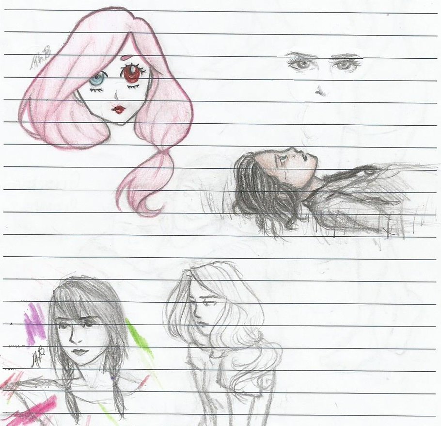 910x878 School Diary Sketches Part 2 By Rlb Sugar - Diary Sketches