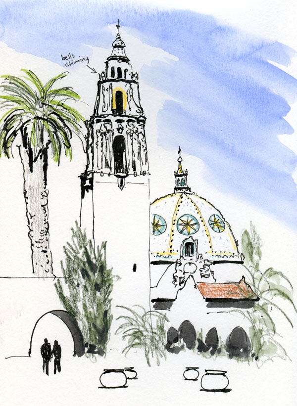 600x821 Fueled By Clouds Amp Coffee West Coast Sketch Crawl, Days 1 Amp 2 - Diego Sketch