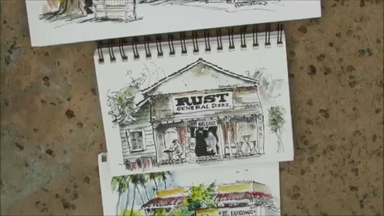 1280x720 Old Town San Diego - Diego Sketch