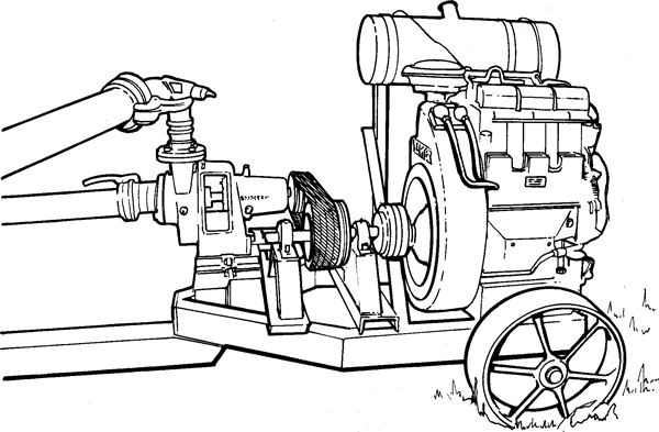 600x393 Water Lifting Devices - Diesel Engine Sketch