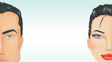 450x249 Differences Male Female I Draw Fashion - Difference Between Drawing And Sketching