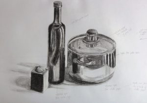 300x210 Different Sketches Of Still Life Drawings Drawing Still Life - Different Sketches
