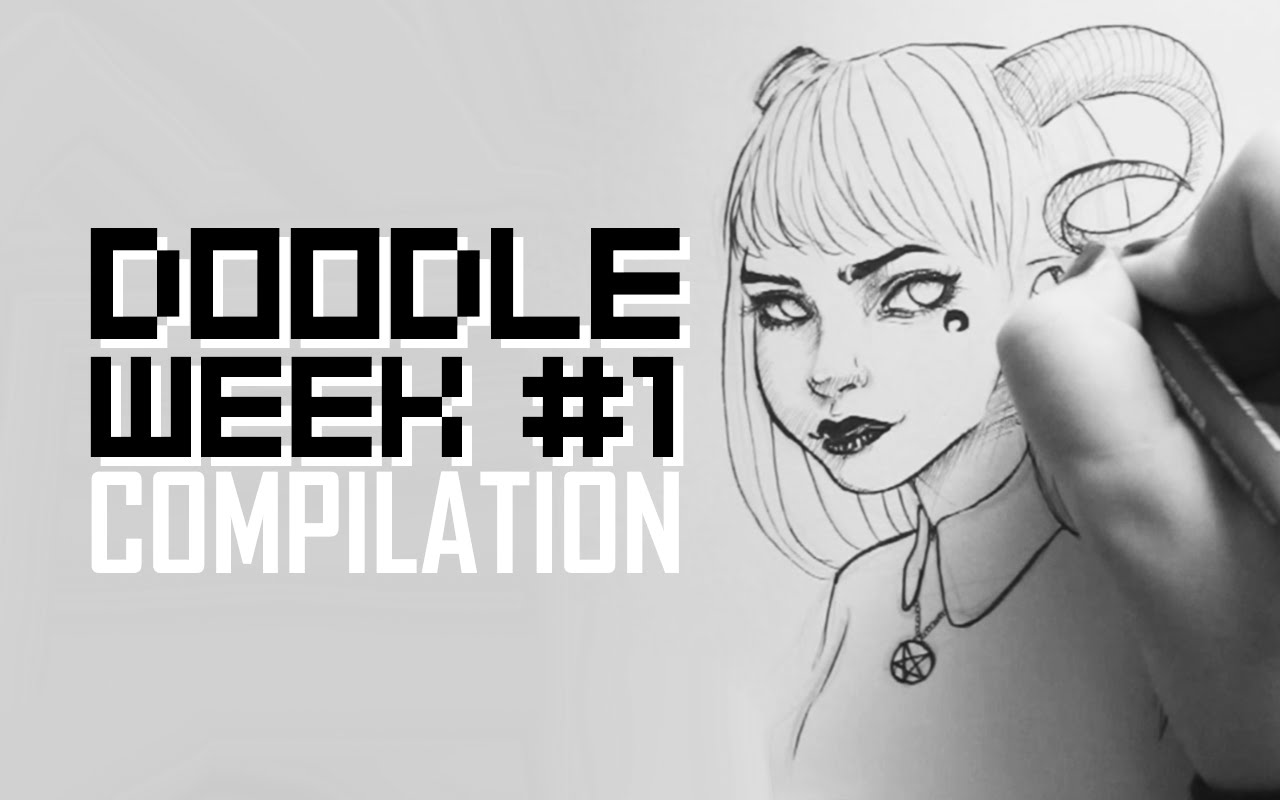 1280x800 Doodle Week - Different Sketches