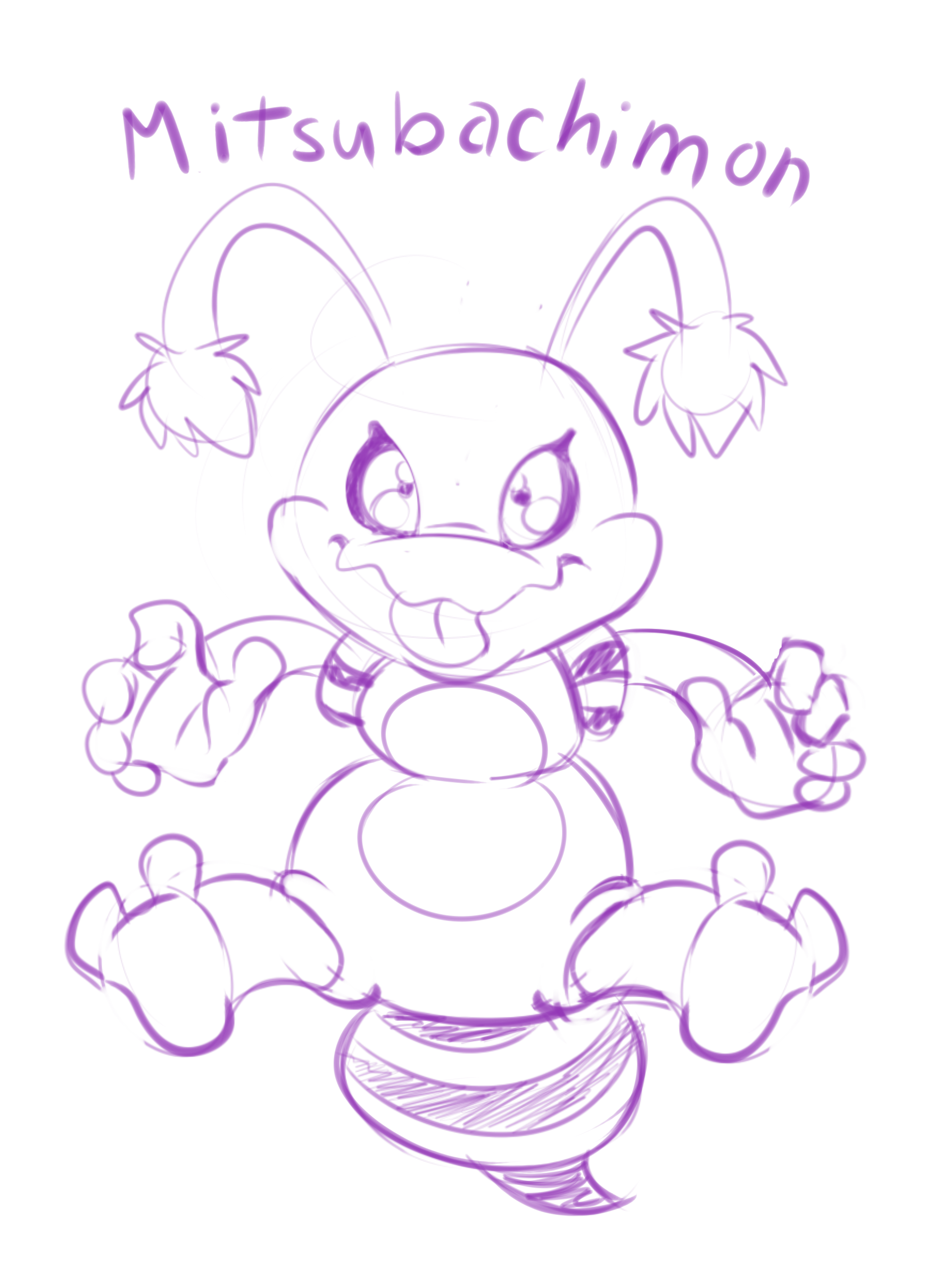 1789x2400 Digimon Sketch Doodle - Digimon Sketch