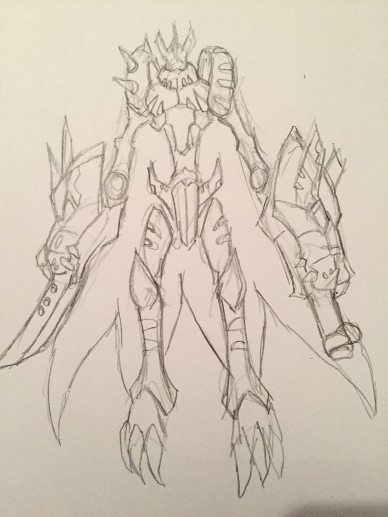 774x1032 Quick Digimon Sketch By Arrancarfighter - Digimon Sketch
