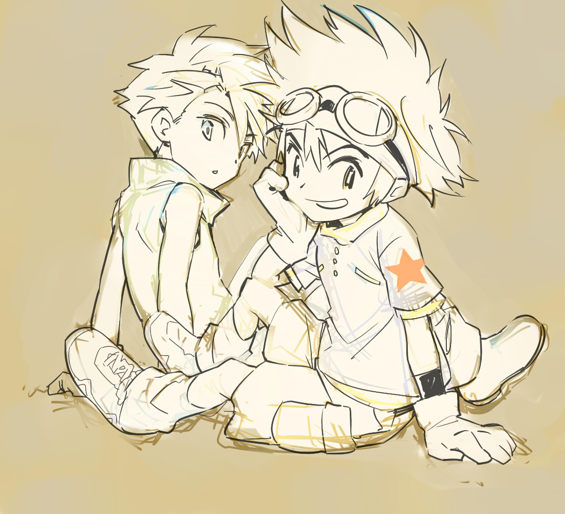 1100x1000 Digimon Adventure Image - Digimon Sketch