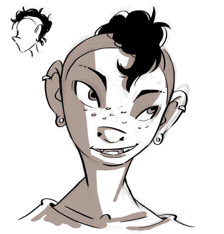 766x800 Digital Art Nicholas Hoare - Digital Art Sketch