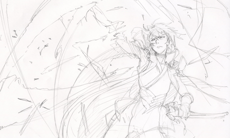 460x276 Blazblue Concept Sketches Go On Show + More Digital Art - Digital Art Sketch