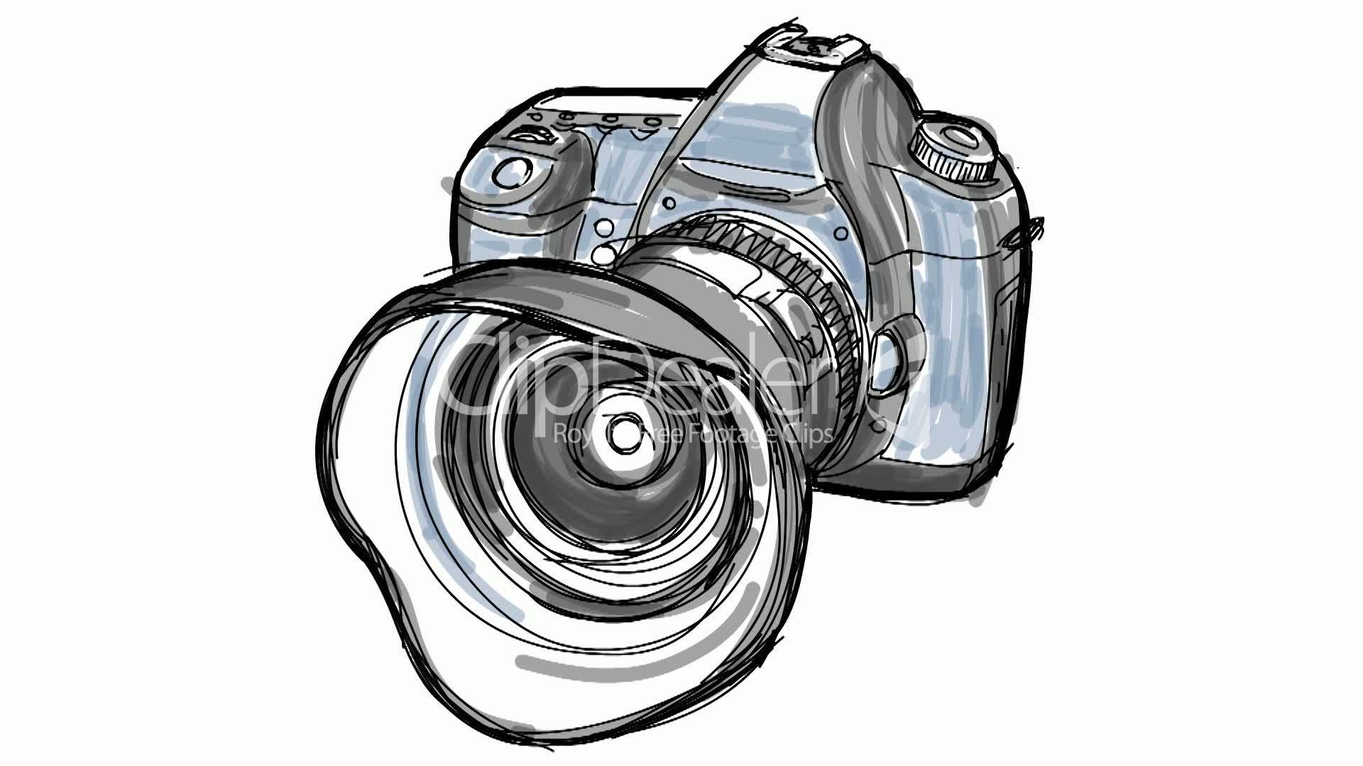 1920x1080 Digital Camera - Digital Camera Sketch