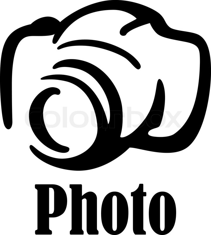720x800 Black And White Sketch Digital Camera Icon Or Symbol For Art - Digital Camera Sketch