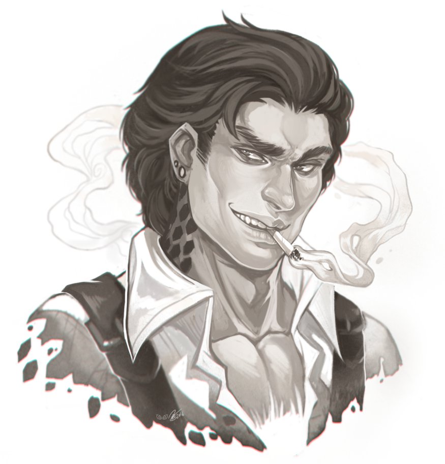 875x913 Volk - Digital Sketch