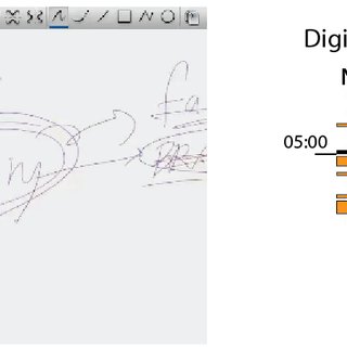 320x320 Sketch Of A Woman, 5th Minute Of Digital Condition (See Online - Digital Sketch Online