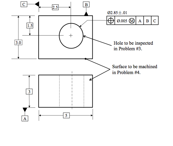 590x497 Solved Sketch And Dimension A Functional Gage In Three Or - Dimension Sketch