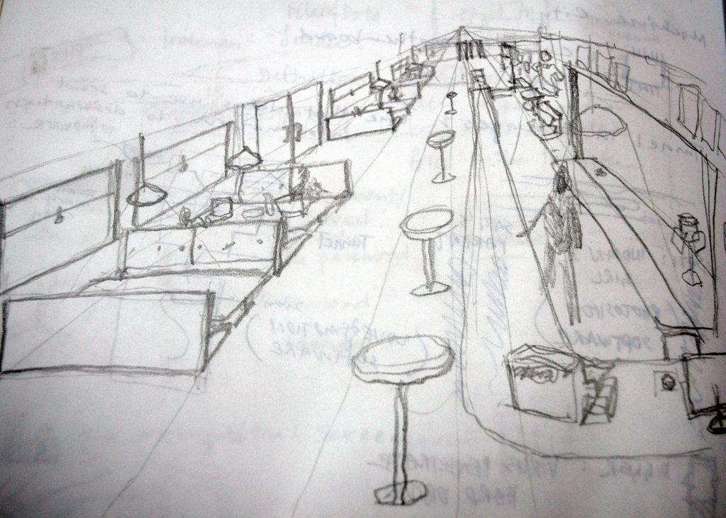 1024x731 My Diner Plan By Dkey78 - Diner Sketch