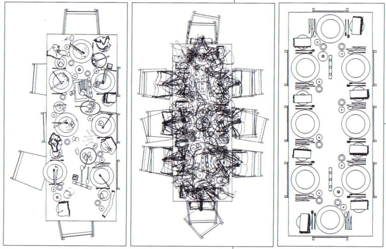 1280x825 Shokdecok Photo Architecture Dinning Table And - Dinner Table Sketch