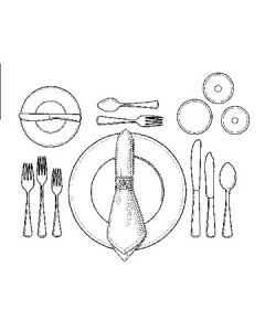 240x300 Setting A Formal Dinner Table Best Of How To Set A Proper Dinner - Dinner Table Sketch