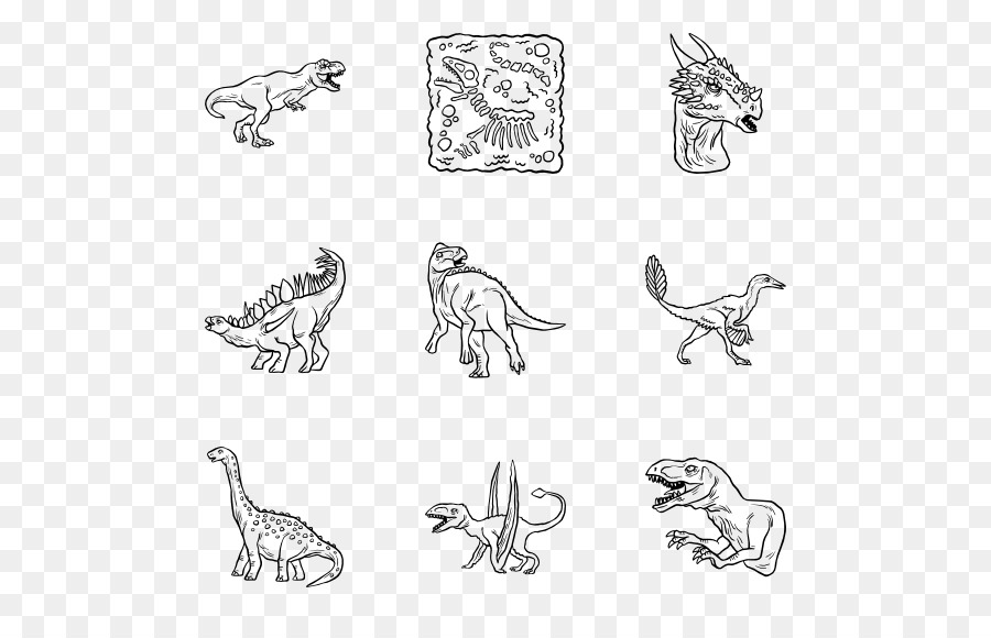 900x580 Drawing Computer Icons Dinosaur Sketch - Dinosaur Sketch Images
