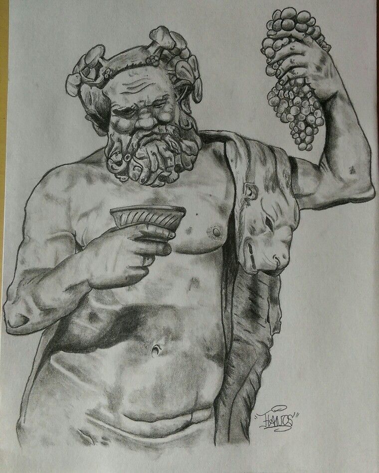 760x950 Dionysus - Dionysus Sketch