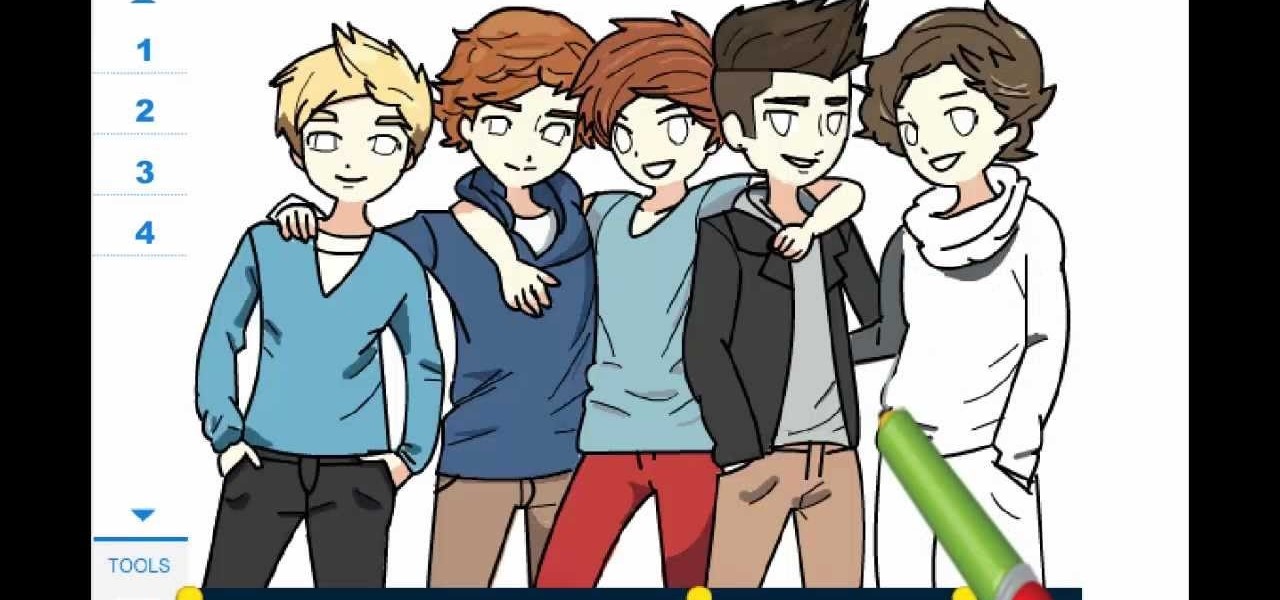 1280x600 How To Draw One Direction Drawing Amp Illustration Wonderhowto - Direction Sketch