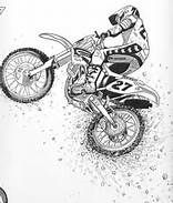 156x183 Drawings Dirtbike - Dirt Bike Sketch