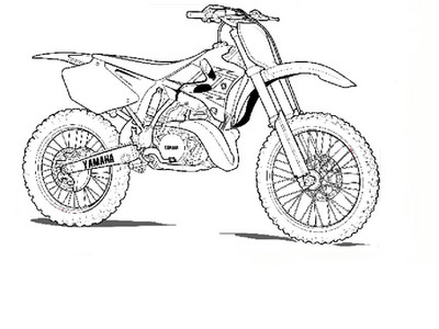 Dirt Bike Sketch at PaintingValley.com | Explore collection of Dirt ...