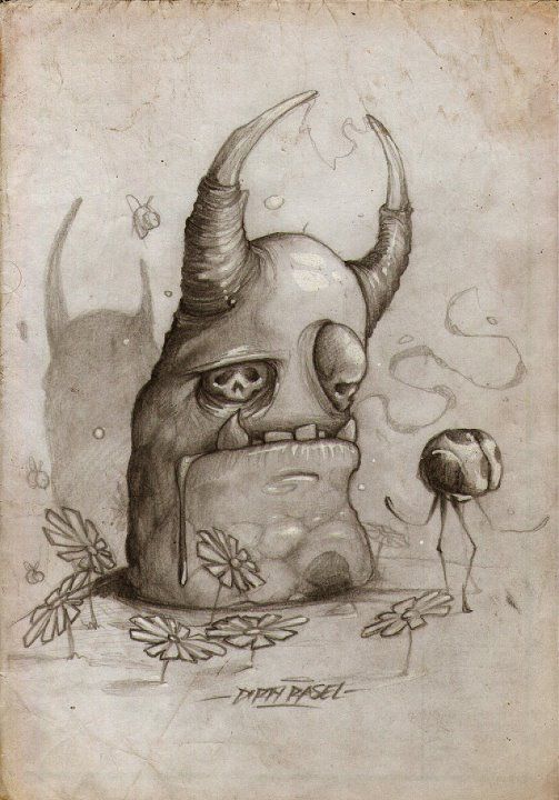 503x720 Dirty Sketches By Dirty Rasel, Via Behance Drawing - Dirty Sketches