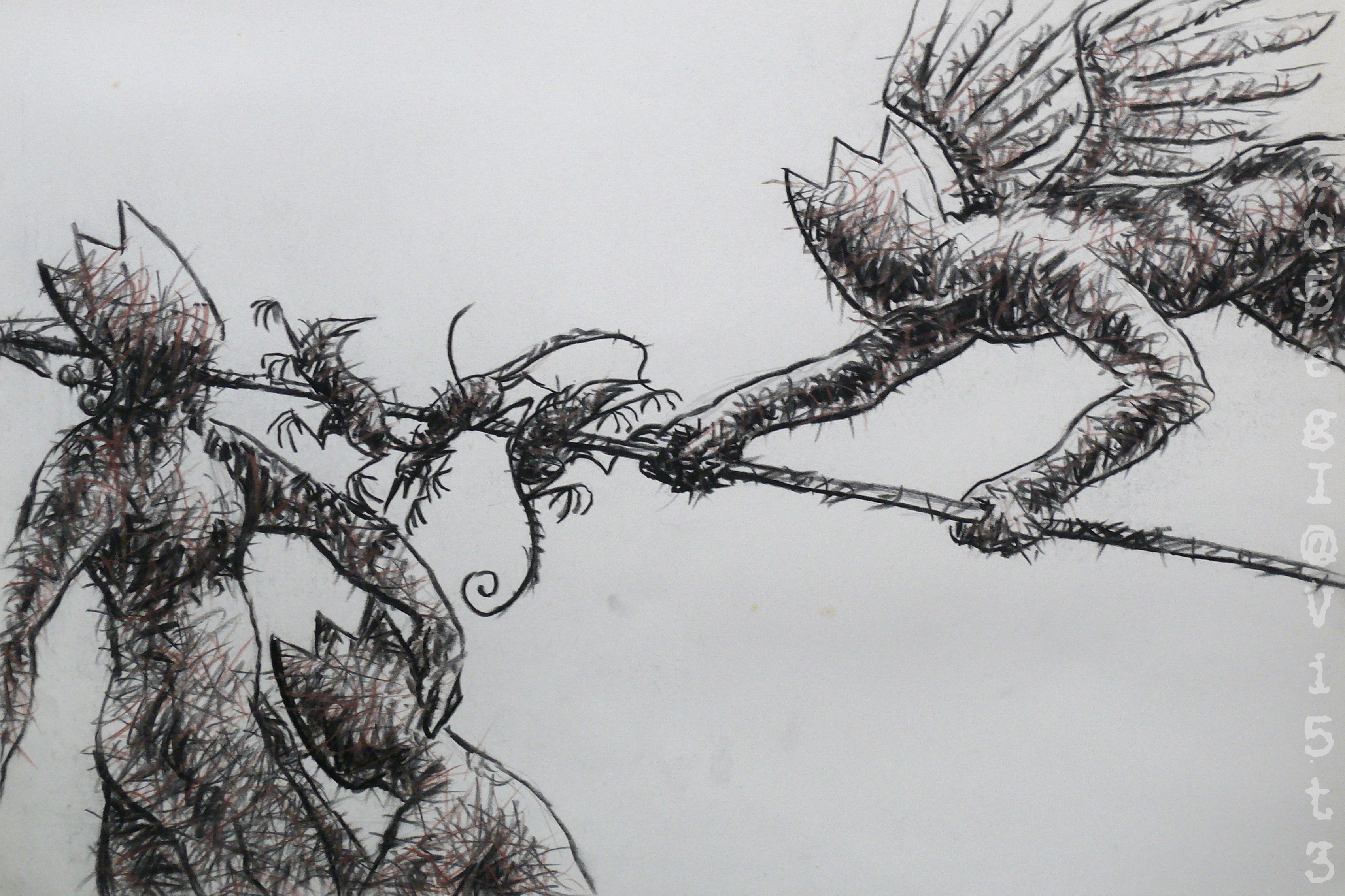 3402x2268 Dirty Sketches For Photographs And Paintings Org - Dirty Sketches