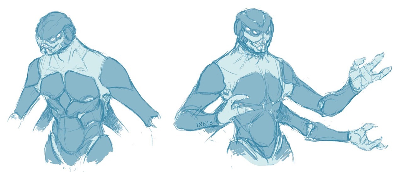 1280x547 Eyes Up A Couple Quick And Dirty Eliksni Anatomy Sketches - Dirty Sketches
