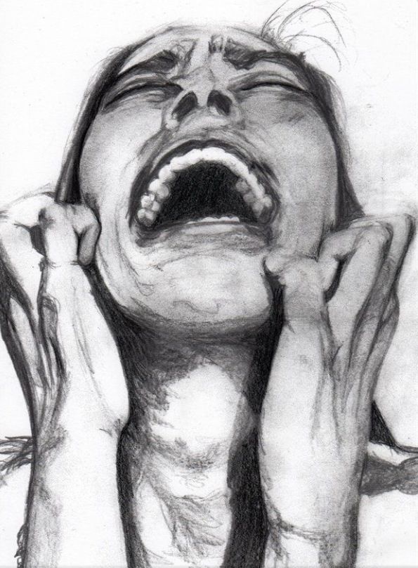 595x808 Disaster In Life Images Art, Drawings And Painting - Disaster Sketch