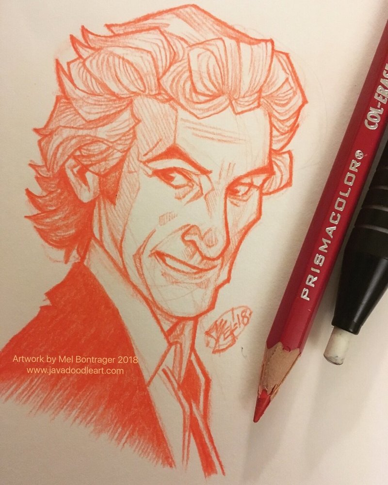 800x1000 Doctor Disco Sketch By Javadoodle - Disco Sketch